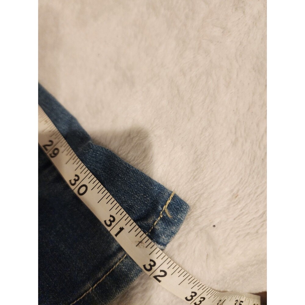 Levis 726 High Rise Flare Jeans Size 33x32 Light Wash Women - Picture 7 of 10
